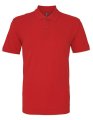 Heren Polo Asquith & Fox Classic Fit Rood